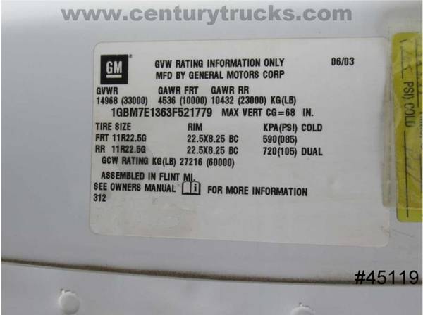 2003 Chevrolet 7500 Regular Cab White Great Price WHAT A DEAL for sale in Grand Prairie, TX – photo 18