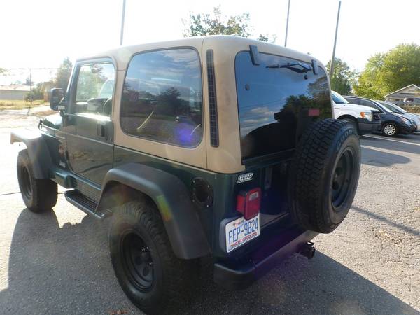 2000 Jeep Wrangler Sahara Stock #3953 for sale in Weaverville, NC – photo 8