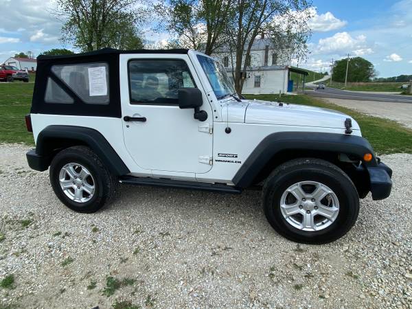 2013 Jeep Wrangler sport 6-speed - - by dealer for sale in Marthasville, MO – photo 2