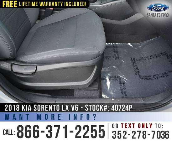 2018 KIA SORENTO LX SUV *** Bluetooth, Cruise Control, SIRIUS *** -... for sale in Alachua, FL – photo 20