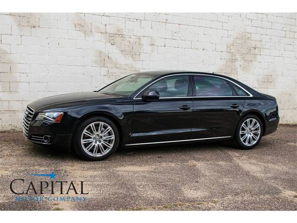 2013 A8 L Quattro 4.0T V8 w/Night Vision, Tons of Technology! 20" Rims for sale in Eau Claire, MN – photo 5