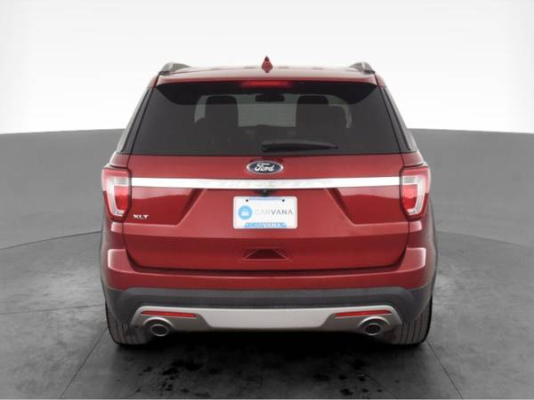 2017 Ford Explorer XLT Sport Utility 4D suv Red - FINANCE ONLINE -... for sale in Colorado Springs, CO – photo 9