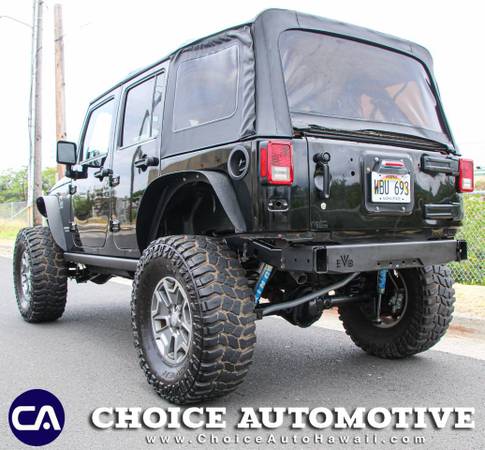 2015 Jeep Wrangler Unlimited LIFTED RUBICON Bl for sale in Honolulu, HI – photo 3