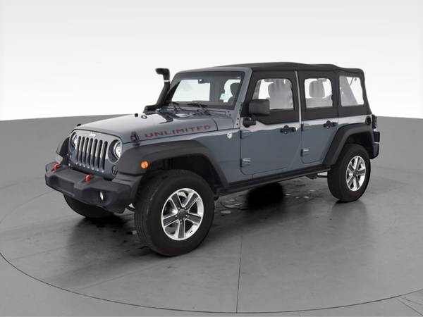 2014 Jeep Wrangler Unlimited Sport S SUV 4D suv Blue - FINANCE... for sale in Evansville, IN – photo 3