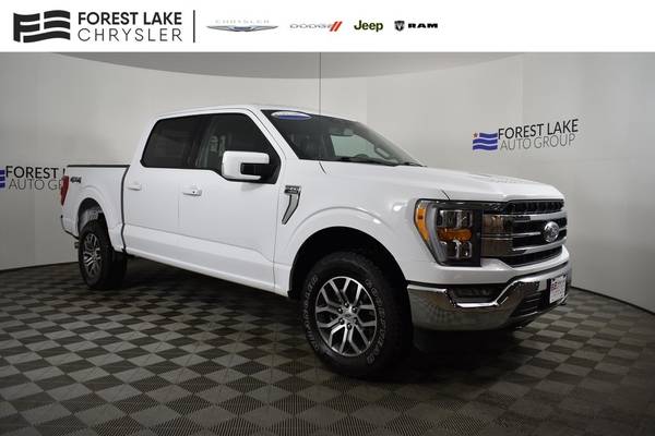 2021 Ford F-150 4x4 4WD F150 Truck Crew cab Lariat SuperCrew - cars for sale in Forest Lake, MN