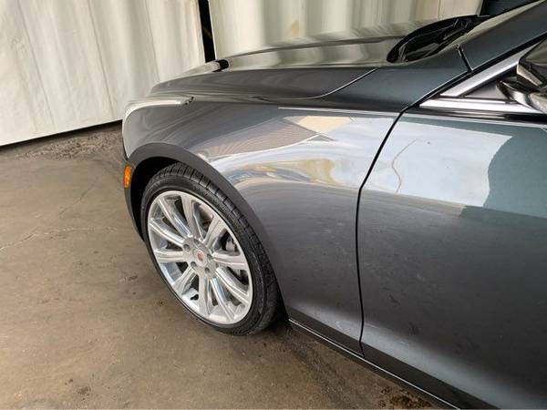 2013 Caddy Cadillac ATS Luxury sedan Thunder Gray ChromaFlair - cars... for sale in Merrillville, IL – photo 4