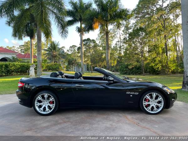 2012 Maserati GranTurismo Convertible - Low miles and well kept car for sale in Naples, FL – photo 2