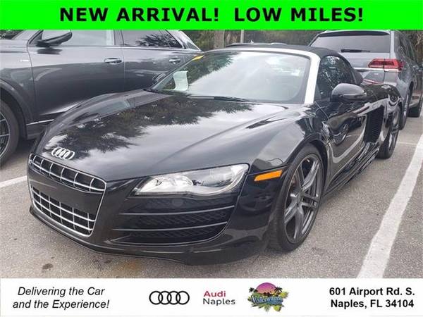 2011 Audi R8 5.2 - convertible - cars & trucks - by dealer - vehicle... for sale in Naples, FL