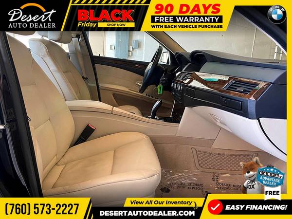 2008 BMW 528xi AWD 1 OWNER 88,000 MILES Sedan is clean inside and... for sale in Palm Desert , CA – photo 11