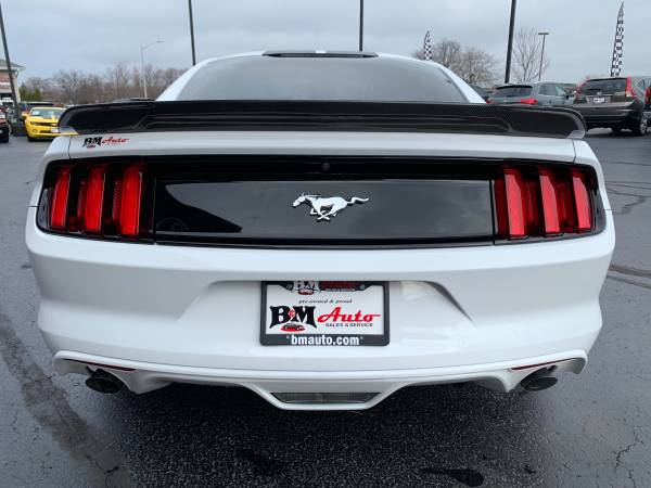 2016 Ford Mustang EcoBoost - White - Blacked out! 62k miles! - cars... for sale in Oak Forest, IL – photo 6