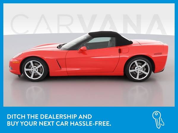 2010 Chevy Chevrolet Corvette Convertible 2D Convertible Red for sale in Mansfield, OH – photo 4