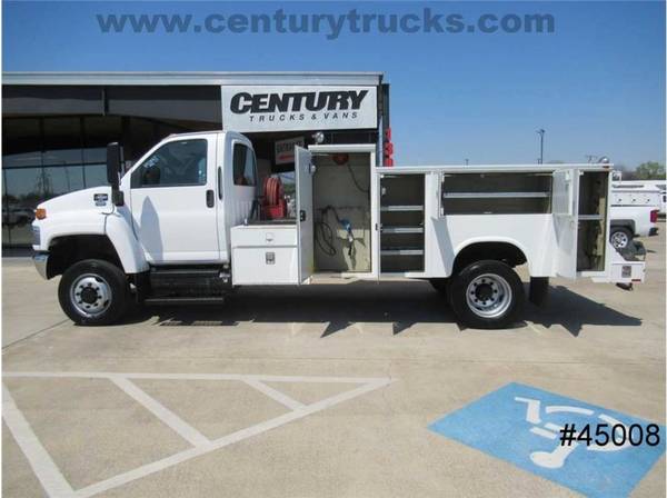 2008 GMC C5500 Regular Cab White Low Price WOW! for sale in Grand Prairie, TX – photo 4