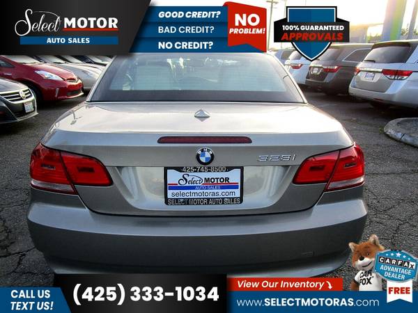 2009 BMW 3 Series 328i 328 i 328-i 2dr 2 dr 2-dr Convertible SULEV... for sale in Lynnwood, WA – photo 4