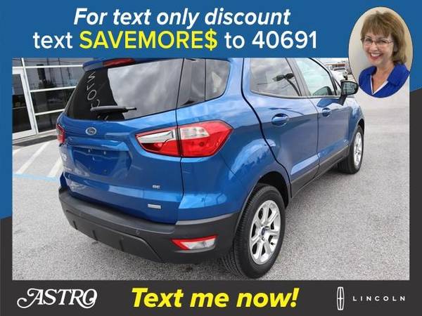 2018 Ford EcoSport Lightning Blue Metallic Sweet deal! - cars & for sale in Pensacola, FL – photo 3