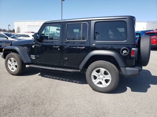 2019 Jeep Wrangler Unlimited Sport suv Black Clearcoat - cars & for sale in Other, PA – photo 4