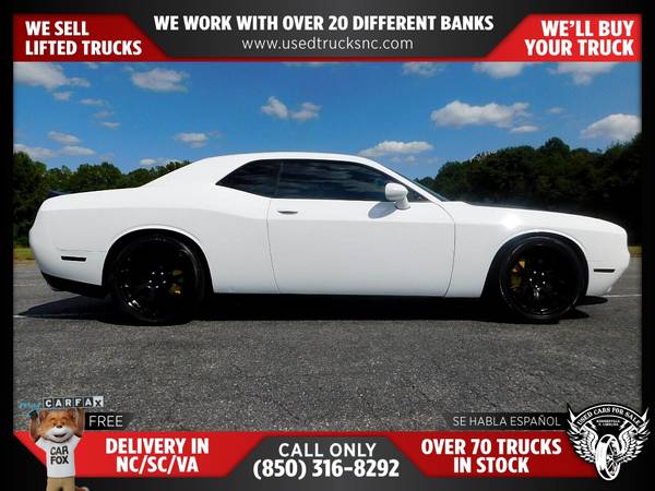 350/mo - 2015 Dodge Challenger R/T 2dr Coupe FOR ONLY - cars & for sale in KERNERSVILLE, SC – photo 3