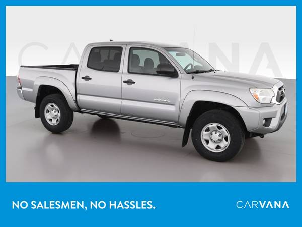 2015 Toyota Tacoma Double Cab PreRunner Pickup 4D 5 ft pickup Silver for sale in Arlington, District Of Columbia – photo 11