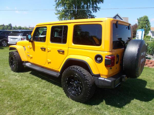 2018 Jeep Wrangler Unlimited Sahara 4x4 for sale in Frankenmuth, MI – photo 4