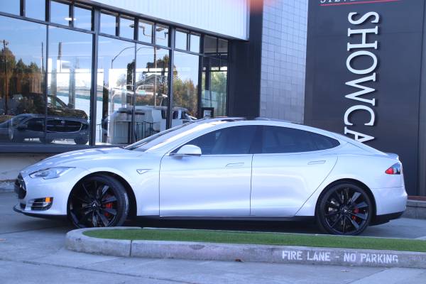 2014 Tesla Model S P85 hatchback Silver Metallic - cars & trucks -... for sale in San Jose, CA – photo 5