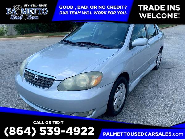 2006 Toyota Corolla SSedan w/Automatic PRICED TO SELL! - cars & for sale in Piedmont, SC