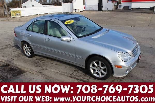 2007*MERCEDES-BENZ*C-CLASS*C280 LEATHER SUNROOF KYLS GOOD TIRES 930574 for sale in posen, IL – photo 3