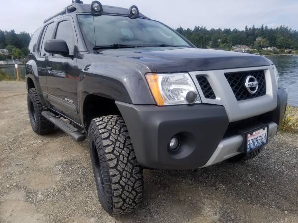 LIFTED 5" Xterra offroad 53k miles 6 speed manual locking 4WD SUV 2010 for sale in Federal Way, WA – photo 4