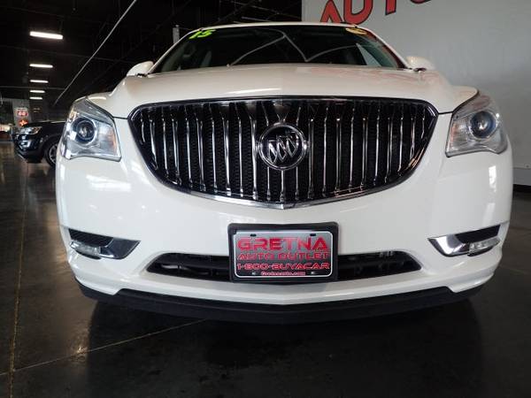 2015 Buick Enclave AWD Leather 4dr Crossover, White for sale in Gretna, NE – photo 3