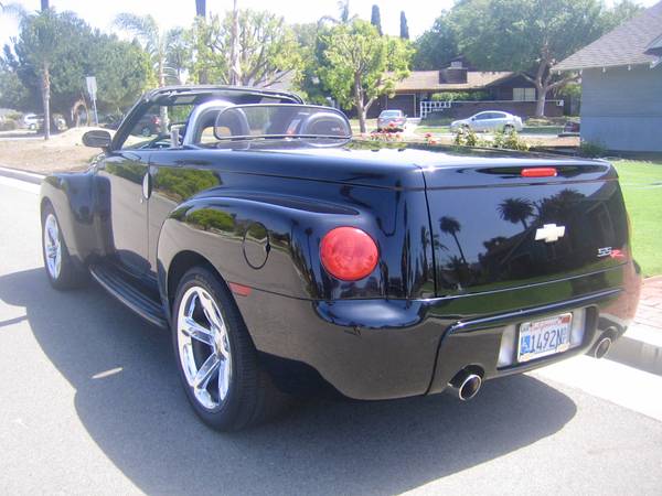 2005 chevrolet ssr convertible truck black - - by for sale in Los Angeles, CA – photo 7