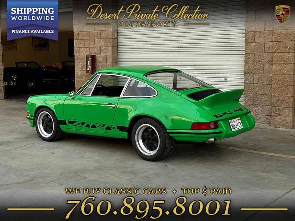 1970 Porsche 911 out law Carrera RS Tribute Coupe with a GREAT COLOR... for sale in Palm Desert, SD – photo 4