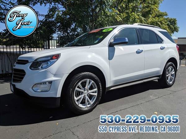 2016 Chevy Equinox LT AWD Sport Utility 4D MPG 20 City 29 HWY...CERTIF for sale in Redding, CA