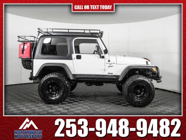 Lifted 2001 Jeep Wrangler Sport 4x4 - - by dealer for sale in PUYALLUP, WA – photo 5