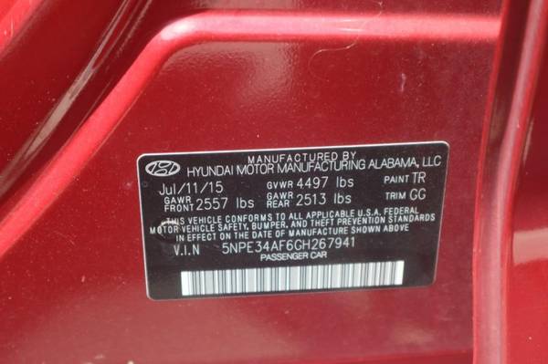 2016 HYUNDAI Sonata 4dr Sdn 2.4L Sport 4dr Car for sale in Jamaica, NY – photo 24