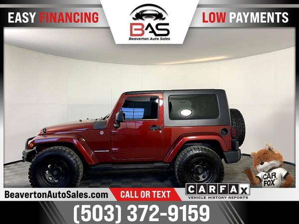 2008 Jeep Wrangler Sahara FOR ONLY 322/mo! - - by for sale in Beaverton, OR – photo 6
