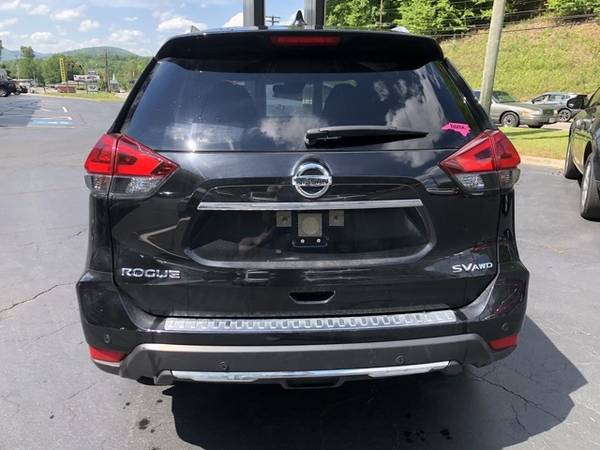 2019 Nissan Rogue SV suv Black - - by dealer - vehicle for sale in Marion, NC – photo 4