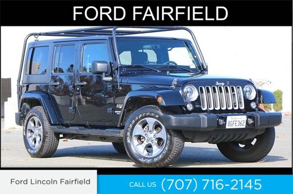 2016 Jeep Wrangler Unlimited Unlimited Sahara - cars & trucks - by... for sale in Fairfield, CA