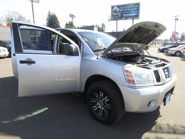 2007 Nissan Titan 4X4 Crew Cab LE SILVER 115K 1 OWNER SO NICE ! for sale in Milwaukie, OR – photo 19