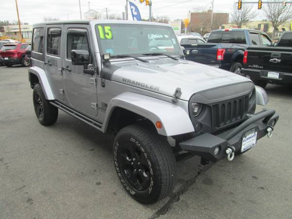 2015 JEEP WRANGLER UNLIMITED SAHARA 4X4 LOADED VERY NICE - cars & for sale in East Providence, RI – photo 7