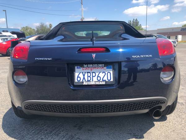 2006 PONTIAC SOLSTICE* CONVERTIBLE * STICK SHIFT* LOW MILES* HURRY IN* for sale in Clovis, CA – photo 6
