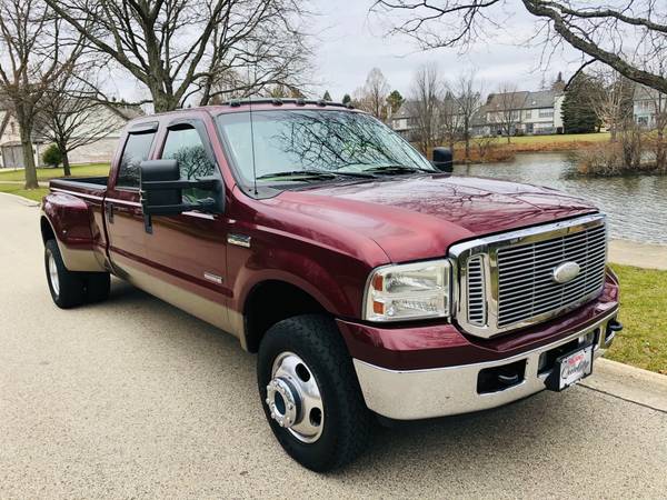 2006 Ford F350 4X4 Super Duty Lariat Dually Diesel - cars & trucks -... for sale in Libertyville, IL – photo 15