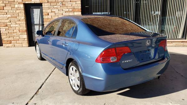 2008 Honda Civic LX (1 Owner) Clean CARFAX (Atomic Blue Metallic) -... for sale in Williams, AZ – photo 2