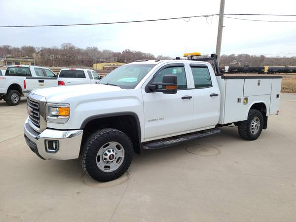 2016 GMC SIERRA 2500hd Service box dbl cab 4x4 - - by for sale in Sioux City, IA – photo 7
