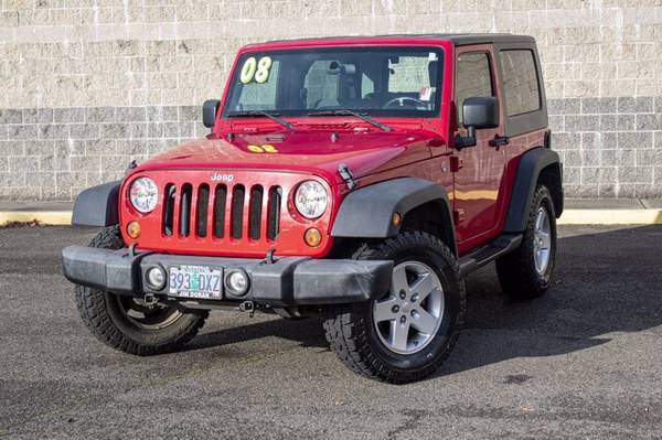 2008 Jeep Wrangler X - cars & trucks - by dealer - vehicle... for sale in McMinnville, OR