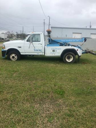 94 Ford F350 Wrecker - cars & trucks - by owner - vehicle automotive... for sale in Goldsboro, NC – photo 2