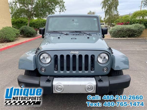 2014 JEEP WRANGLER UNLIMITED SAHARA 4WD HARDTOP UNIQUE TRUCKS - cars for sale in Tempe, NM – photo 9