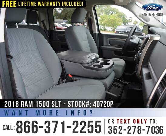 2018 RAM 1500 SLT 4WD *** Tinted Windows, SiriusXM, Camera *** -... for sale in Alachua, FL – photo 19
