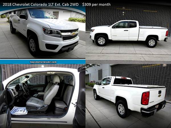 2018 Chevrolet Colorado 1LT Ext. Cab FOR ONLY $325/mo! - cars &... for sale in Miami, FL – photo 19