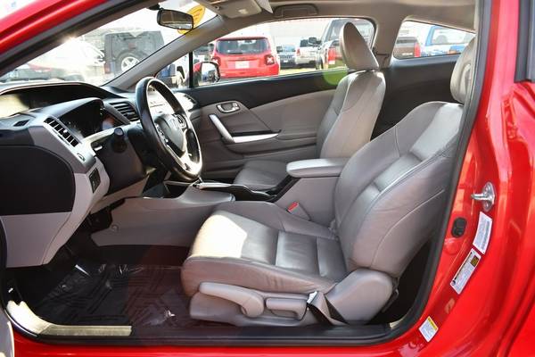 2012 Honda Civic EX-L coupe Rallye Red - cars & trucks - by dealer -... for sale in Oak Lawn, IL – photo 14