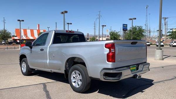 2020 Chevy Chevrolet Silverado 1500 Work Truck pickup Silver Ice for sale in El Paso, TX – photo 6