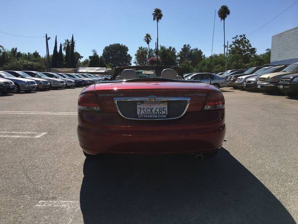 2004 CHRYSLER SEBRING LIMITED 90k CONVIRTABLE for sale in Van Nuys, CA – photo 7