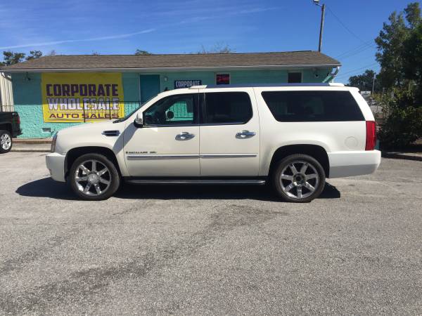 LOADED! 2008 CADILLAC ESCALADE ESV AWD W LTHR, ROOF, NAV, 22" WHEELS for sale in Wilmington, NC – photo 8
